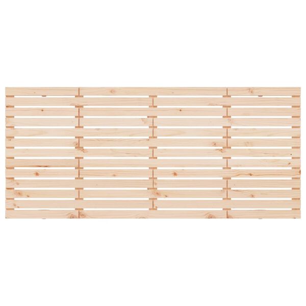 vidaXL seinale kinnitatav voodipeats, 156x3x91,5 cm, m&auml;nnipuit