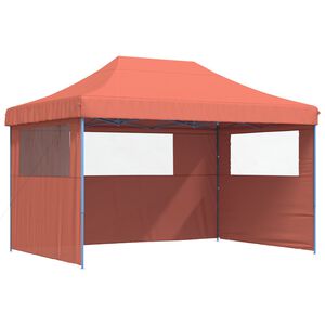 vidaXL Pidutelgid 279 x 410 x 315 cm Terrakota Oxfordi kangas