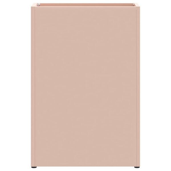 vidaXL Hoidik ja riputustugi ladustamisega Roosa 28 x 12 x 41 cm Teras