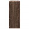 vidaXL raamaturiiul, pruun tamm, 68,5x32x75 cm, tehispuit