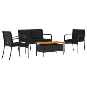 vidaXL Aia komplekt padjaga teras