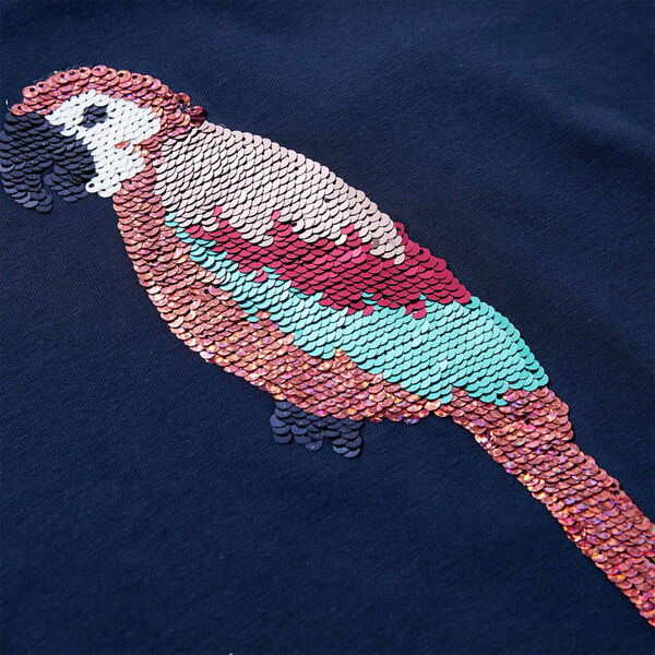 Laste T-särk, tumesinine, 104