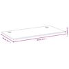 vidaXL kirjutuslaua plaat, 80 x 40 x 1,5 cm, bambus