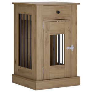 vidaXL Koera puuri m&ouml;&ouml;bel Artisan tamm 50 x 47,5 x 80 cm Tehispuit