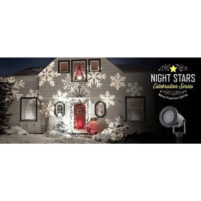 Night Starsi LED-tuled "Holiday Charms", 6 mustrit 12 W