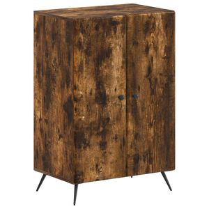 vidaXL Kinga kapp BREDA 59,5 x 39,5 x 90 cm Tehispuit Suitsutatud tamm