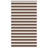 vidaXL sebrakardin, pruun, 120 x 200 cm, kangas, laius 115,9 cm, pol&uuml;ester