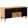 vidaXL Ladustamiskapid Pruun 100 x 33,5 x 46 cm Tugev mango puu