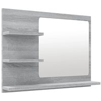 vidaXL peegel, hall Sonoma, 60x10,5x45 cm, tehispuit