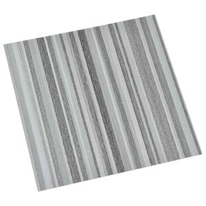 vidaXL P&otilde;randaplaadid 5,11 m&sup2; 55 pcs PVC Triibud