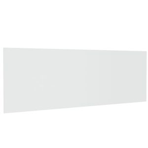 vidaXL seinale kinnitatav voodipeats, valge, 240x1,5x80 cm, tehispuit