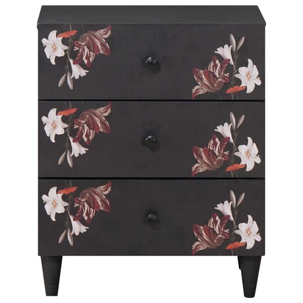 vidaXL Öökapp sahtliga Mitmevärviline 50 x 33 x 60 cm Tugev mango puu