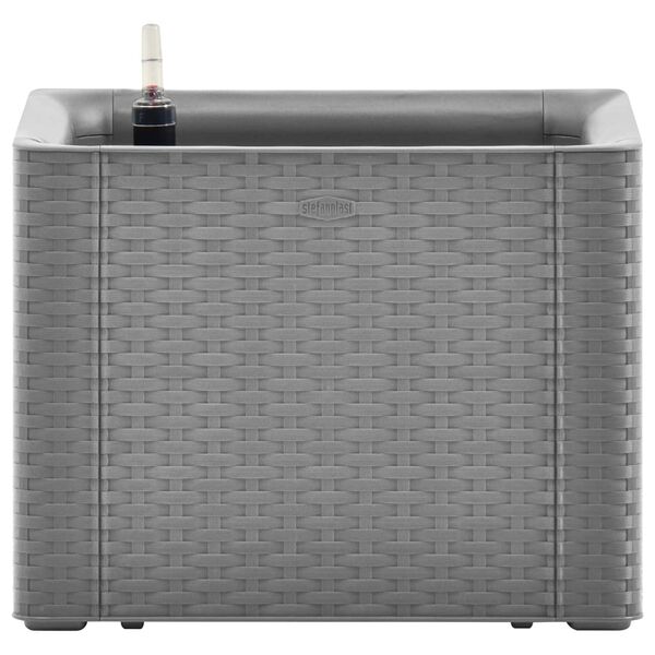 vidaXL taimelava isekastmise süsteemiga, hall, 43 x 43 x 33 cm