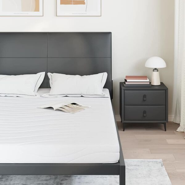 vidaXL Madrats Valge 140 x 190 cm Žakaarkangas