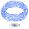 vidaXL LED-haldjatulede kett 40m, 400 LEDi, sinine, 8 funktsiooni