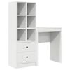vidaXL Laud Valge 105,5 x 34 x 127 cm 2 tk