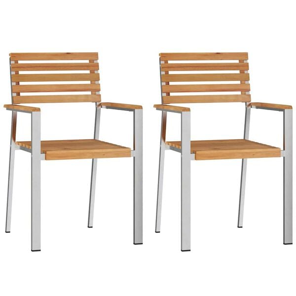 vidaXL Aia tool 2 pcs &Otilde;lilahus 56 x 54,5 x 87 cm Tugev teakpuit