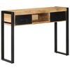 vidaXL konsoollaud 100x35x75 cm T&auml;ist&ouml;&ouml;tlemata puidust mango