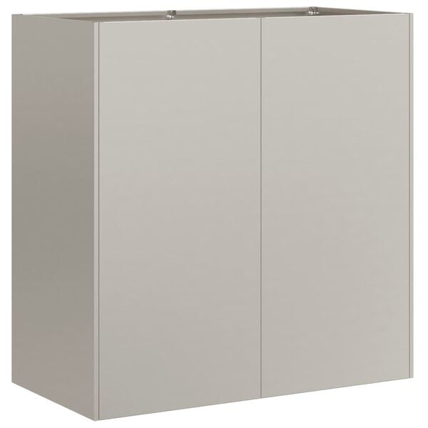 vidaXL taimekast, rooste, 80x40x80 cm, ilmastikukindel teras