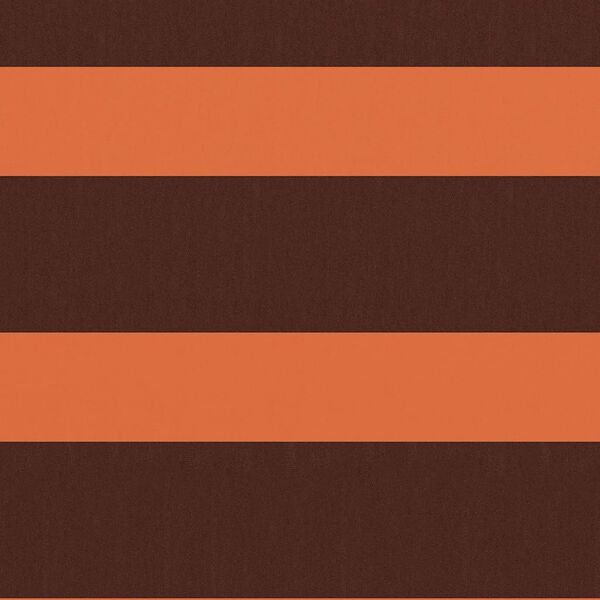 vidaXL rõdusirm, oranž ja pruun, 120 x 300 cm, oxford-kangas