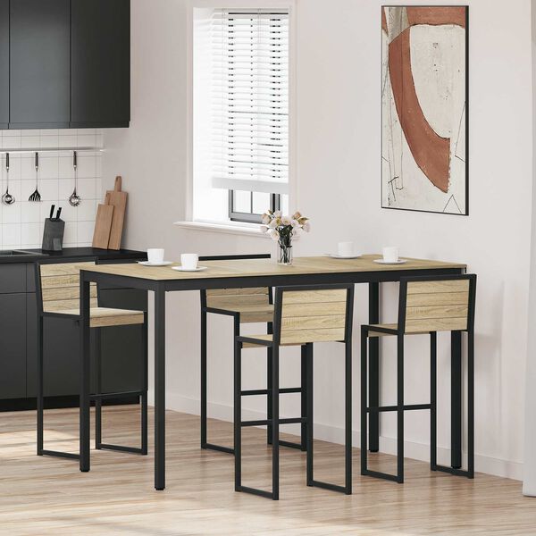 vidaXL Seisev baarilaud Tehispuit