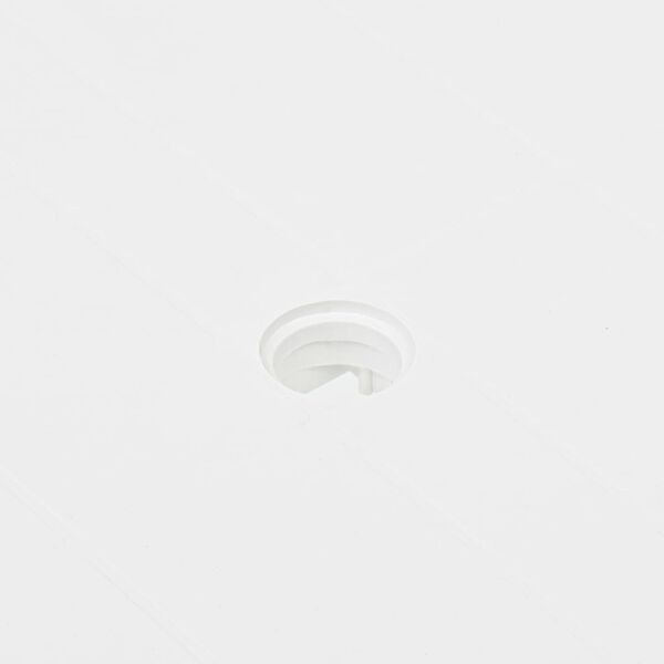 vidaXL aialaud valge, 80 x 75 x 72 cm, plastist