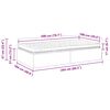 vidaXL Nurgavoodi raam koos madratsiga Muu peaga 2 pcs Helehall Samet