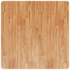 vidaXL kandiline lauaplaat, helepruun, 80x80x2,5 cm, töödeldud tamm