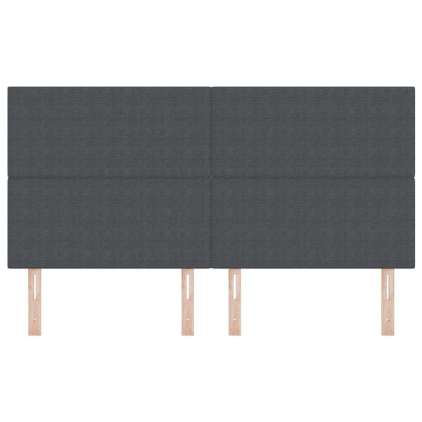 vidaXL Peats peaga Tumehall 180 cm Kunstnahk