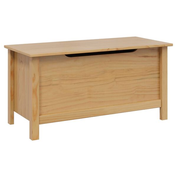 vidaXL Salvestuskarp Hill Meepruun 90 x 40 x 45 cm Tahke m&auml;nd