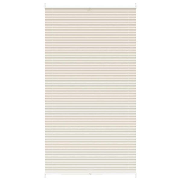 Plisseekardin 110 x 200 cm kreemjas