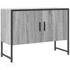 vidaXL vannitoakapp valamu, hall Sonoma tamm, 80x33x60 cm, tehispuit