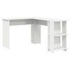 vidaXL Nurgalaud Valge Tehispuit 140 x 113,5 x 75 cm