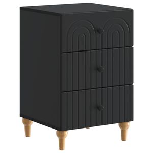 vidaXL &Ouml;&ouml;lambi kapp sahtliga Must 43x 41 x 66,5 cm Tehispuit