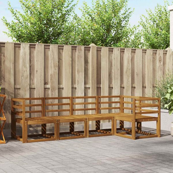 vidaXL Diivanikomplekt 5 pcs Neutraalne