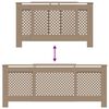 vidaXL MDF radiaatorikate, 205 cm