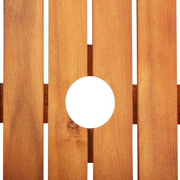 vidaXL 5-osaline aiamööblikomplekt patjadega, akaatsiapuit