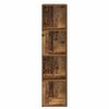 vidaXL Nurgakapp Vana puit 33x33x132 cm Engineered Wood