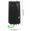 vidaXL kraaniga veepaak, kokkupandav, 250 l, PVC
