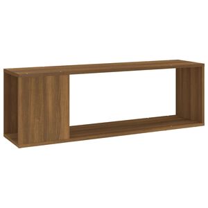 vidaXL telerikapp, pruun tamm, 100 x 24 x 32 cm, tehispuit