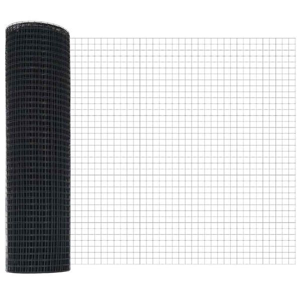 vidaXL Keevitatud Traadi Aed Hall 0.4 x 50 m Teras