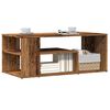 vidaXL diivanilaud Old Wood 100x50x40 cm Engineered Wood