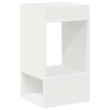 vidaXL Otsalaud Valge 30 x 30 x 56 cm Tehispuit
