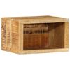 vidaXL &Ouml;&ouml;lambi kapp Pruun 40 x 30 x 25 cm Tugev mango puu