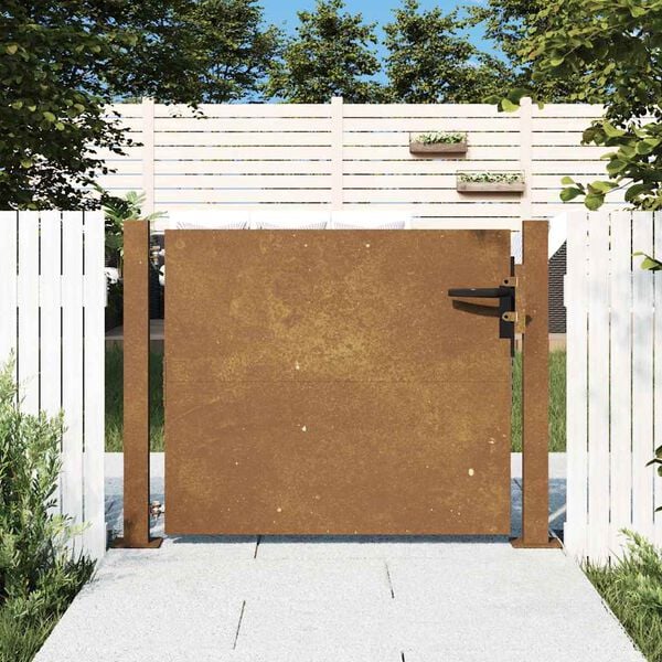 vidaXL aiav&auml;rav 100 x 100 cm corten terasest