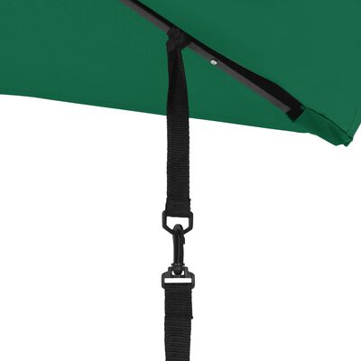 vidaXL tuuletõkke nöörikomplekt päevavarjule, must, polüpropüleen