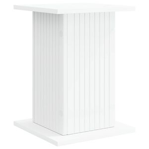 vidaXL Taimede alus Valge 30,5 x 30 x 43 cm Tehispuit