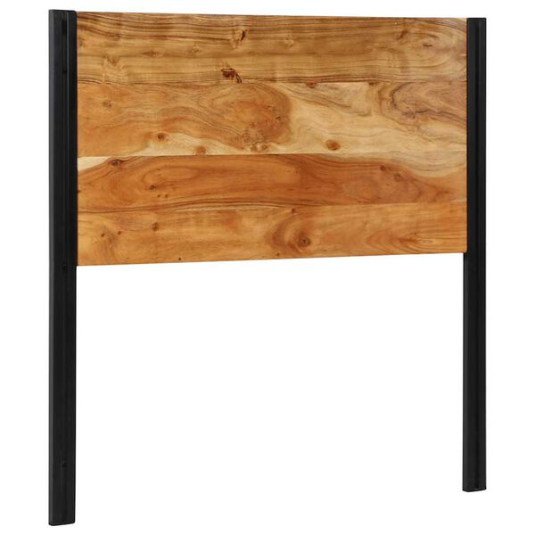 vidaXL voodipeats 100 cm Täispuidust akaatsia ja raud