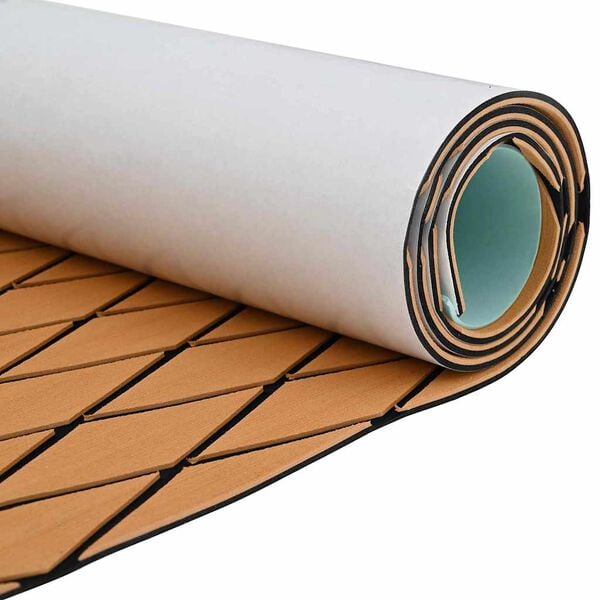 vidaXL Paadi põrand Pruun ja must 190 x 70 cm EVA vaht