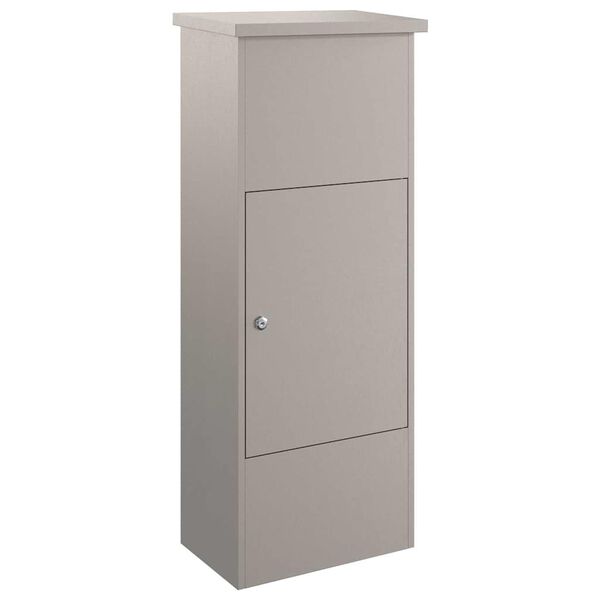 vidaXL Pakiautomaat uksega Rooste 44,5 x 29 x 110,5 cm terase t&uuml;&uuml;p